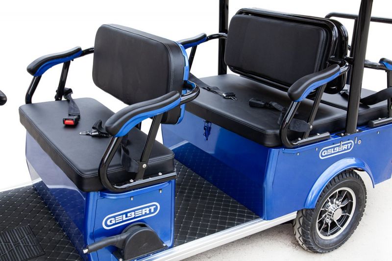 Гольф-кар мини Gelbert Venus 60V 1200Вт Гольф-кар мини Gelbert Venus 60V 1200Вт
